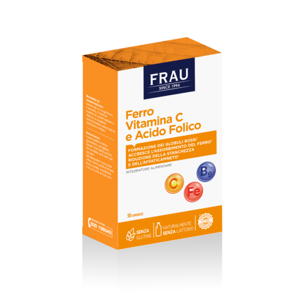 FERRO, VITAMINA C E ACIDO FOLICO